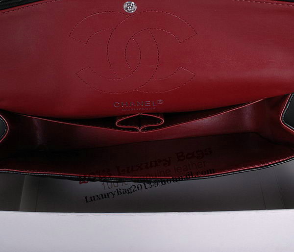 Chanel Classic Flap Bag 1113 Black Sheepskin Leather