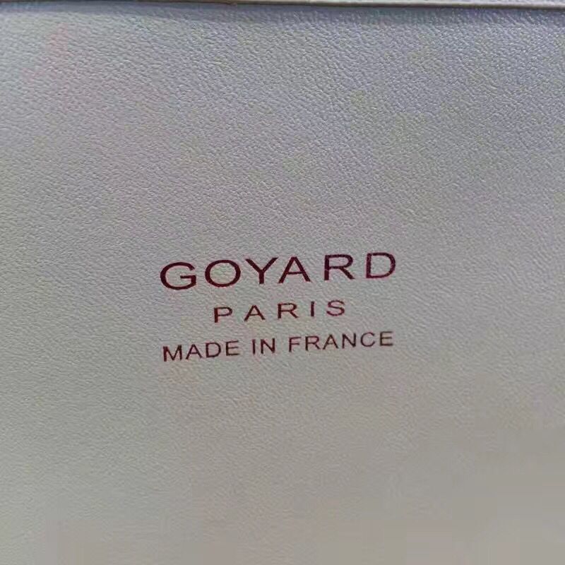 Goyard Y Doodling Calfskin Leather Tote Bag 7901 Grey