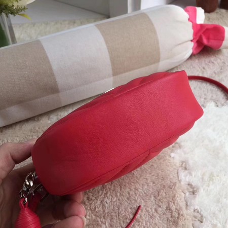 Yves Saint Laurent Monogram Leather Bag Y5804 Red Yves Saint Laurent Monogram Leather Bag Y5804 Red