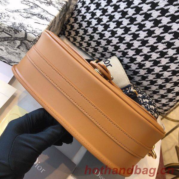 MEDIUM DIOR BOBBY BAG Box Calfskin M9319 Caramel