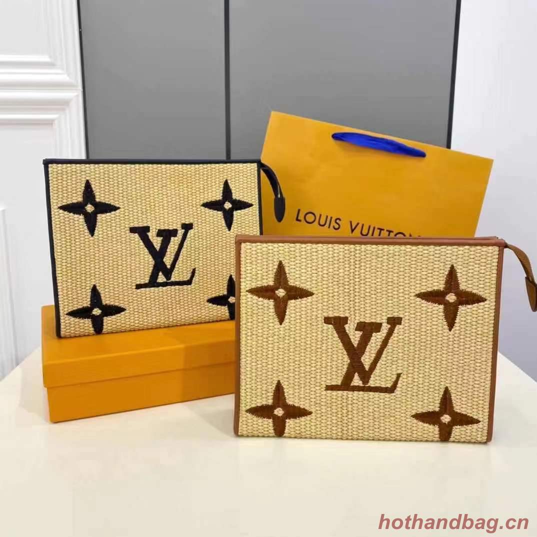 Louis Vuitton POCHETTE VOYAGE MM M30762 brown
