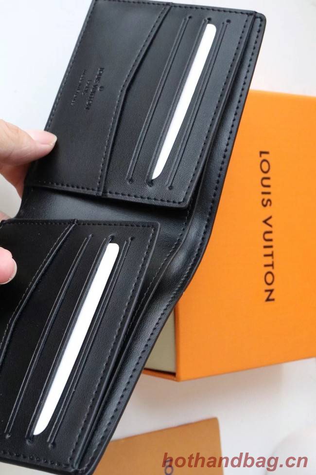 Louis Vuitton ORGANIZER SLENDER WALLET M60332 black