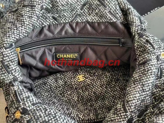 CHANEL 22 HANDBAG AS3261 gray