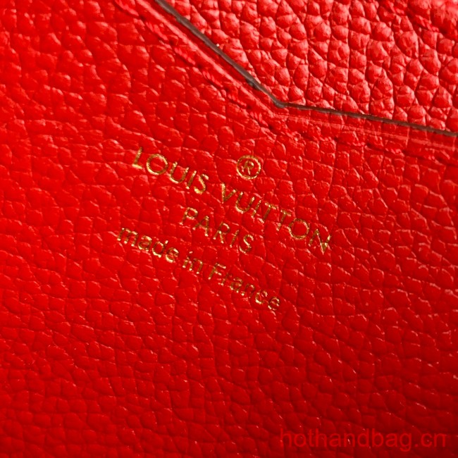 Louis Vuitton Zippy Coin Purse M60574 red