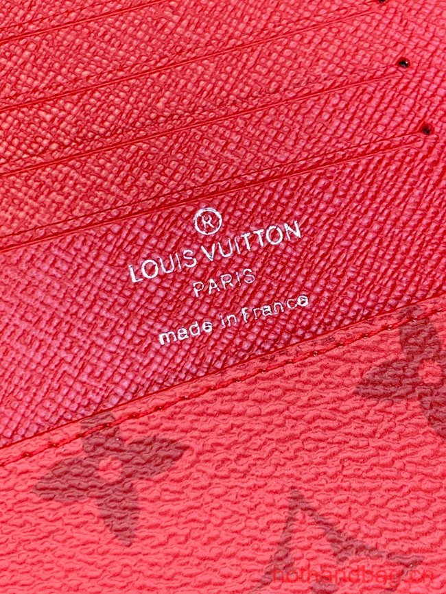 Louis Vuitton Zippy Vertical Wallet M82799 Khaki Green