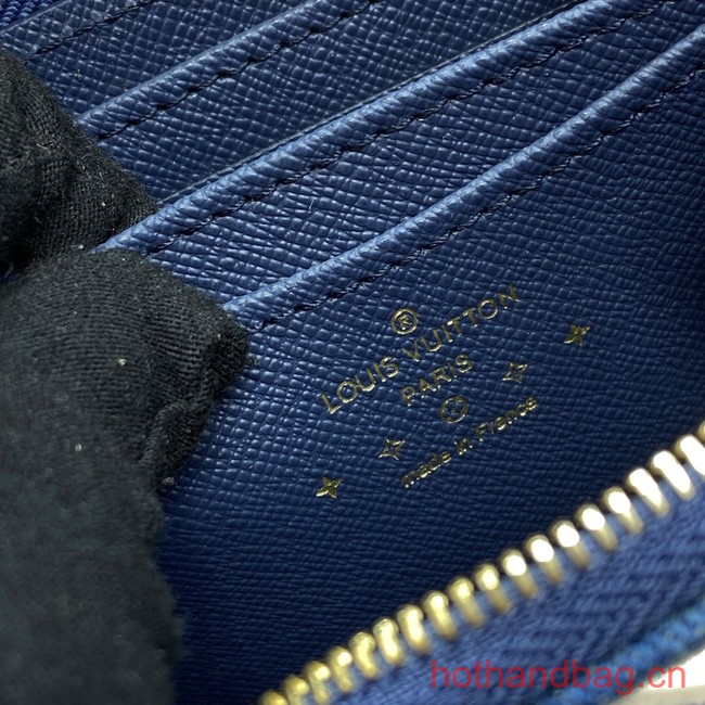 Louis Vuitton Zippy Coin Purse M82957 Denim Blue