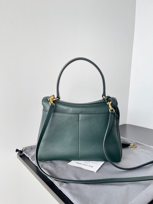 Balenciaga Rodeo Mini Handbag smooth calfskin 795456 lake green