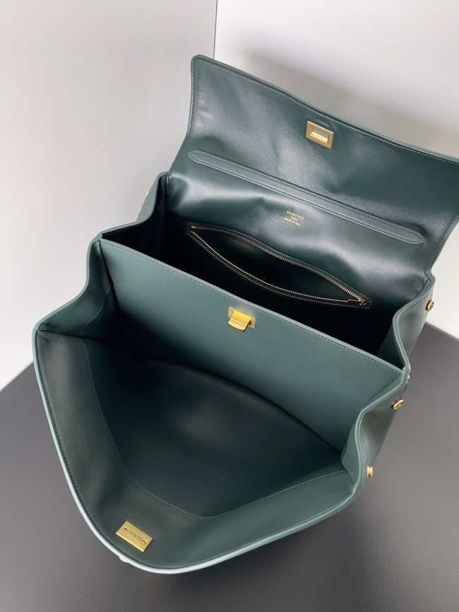 Balenciaga Rodeo Handbag Large smooth calfskin 795458 lake green
