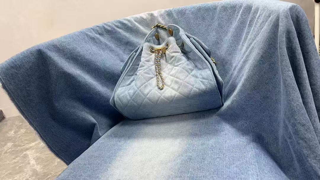 Chanel Denim HOBO BAG AS5311 blue