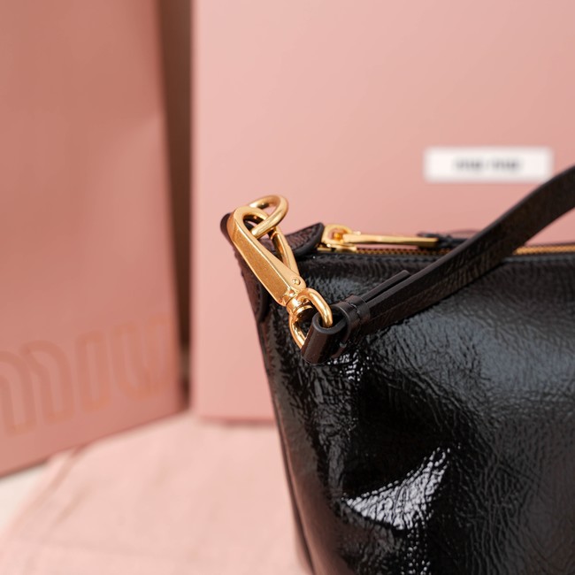 MIU MIU Leather Shoulder Bags 5NE841 black