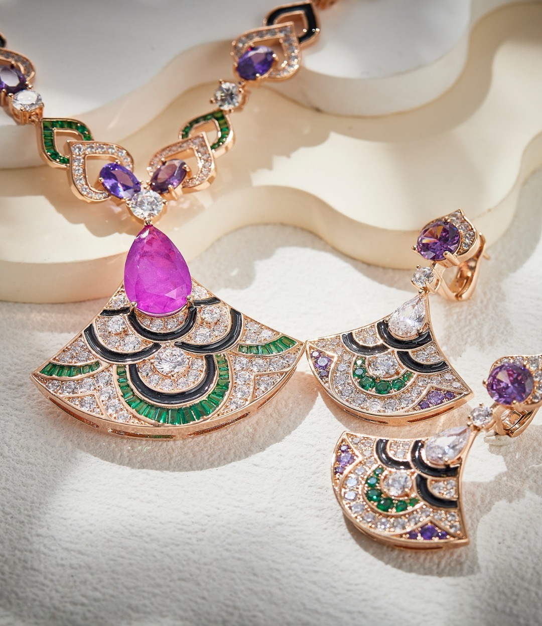 BVLGARI necklace&Earring CE16507