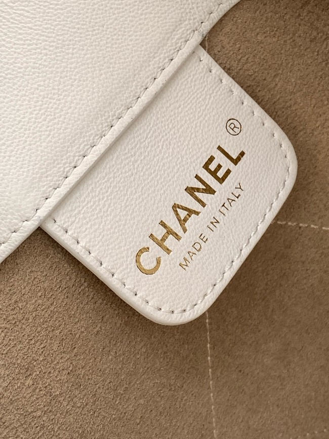 Chanel HOBO HANDBAG AS5403 white