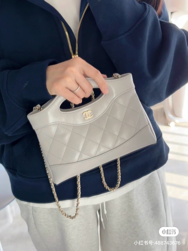 Chanel CLUTCH WITH CHAIN AP3656 gray