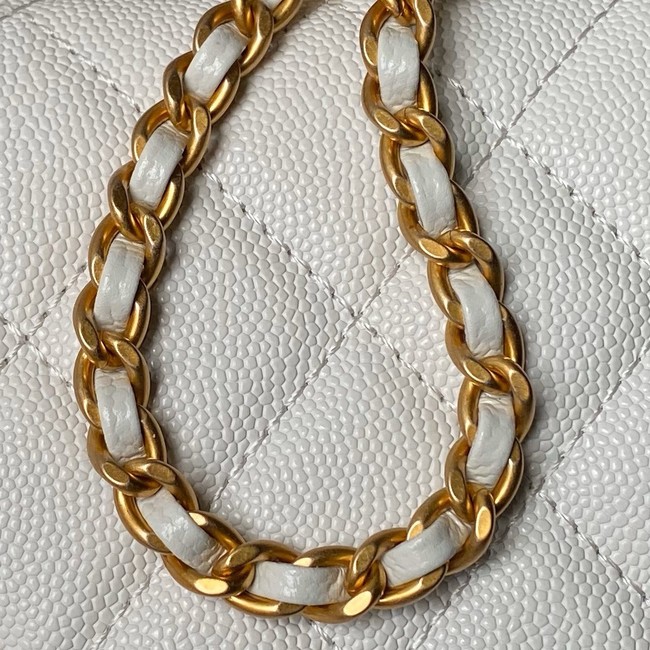 Chanel CLUTCH WITH CHAIN AP4062 white