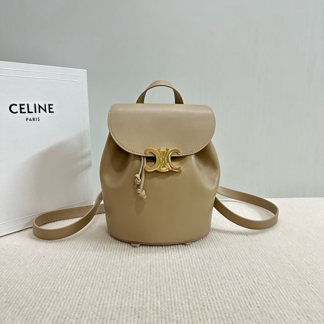 Celine BACKPACK CELINE BONNIE IN SMOOTH CALFSKIN 118703 NATURAL TAN