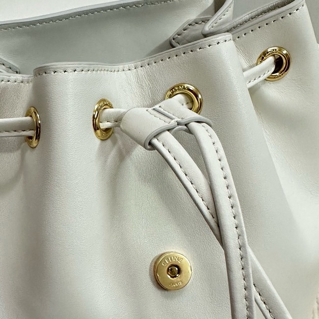 Celine BACKPACK CELINE BONNIE IN SMOOTH CALFSKIN 118703 RICE