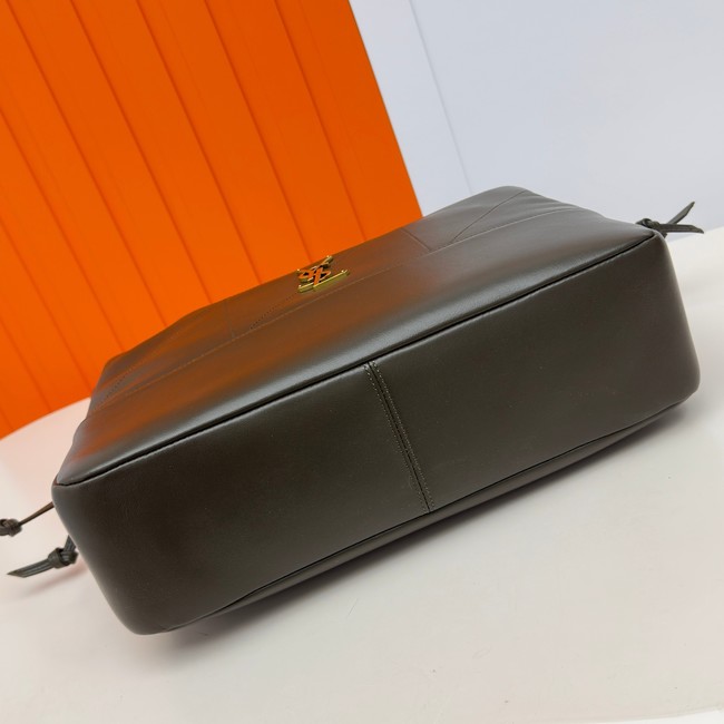 SAINT LAURENT JAMIE SHOPPING IN LAMBSKIN 809824 LIGHT MUSK