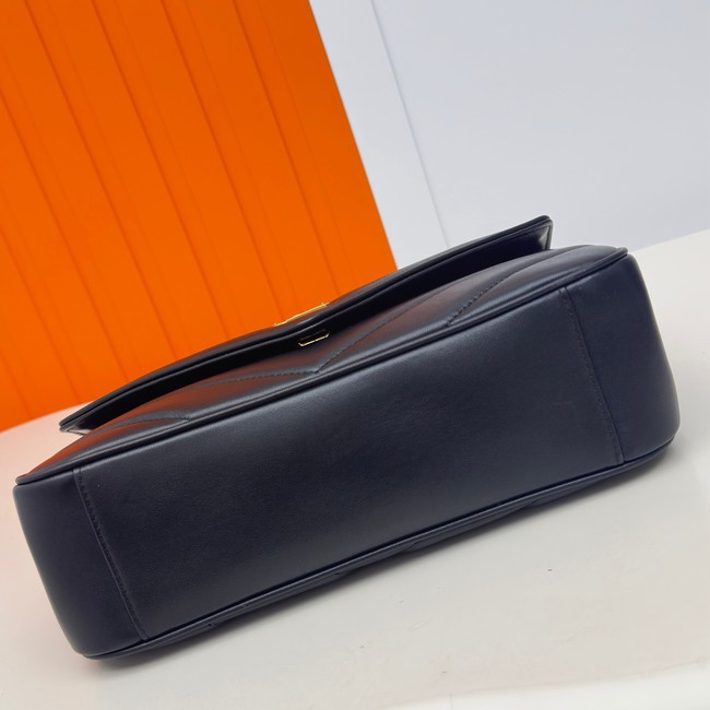 SAINT LAURENT LOULOU MEDIUM IN MATELASSE LAMBSKIN 801439 black