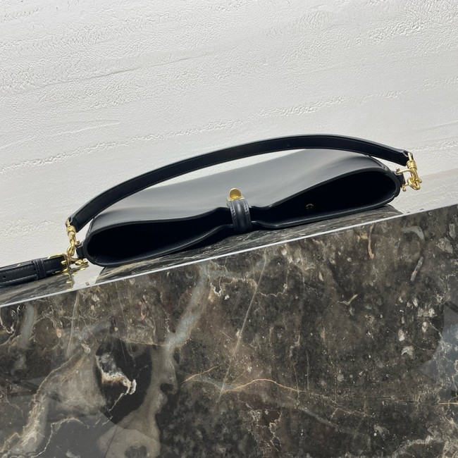 Celine MEDIUM CAMILLE 16 SOFT BAG IN SMOOTH CALFSKIN 119563 black