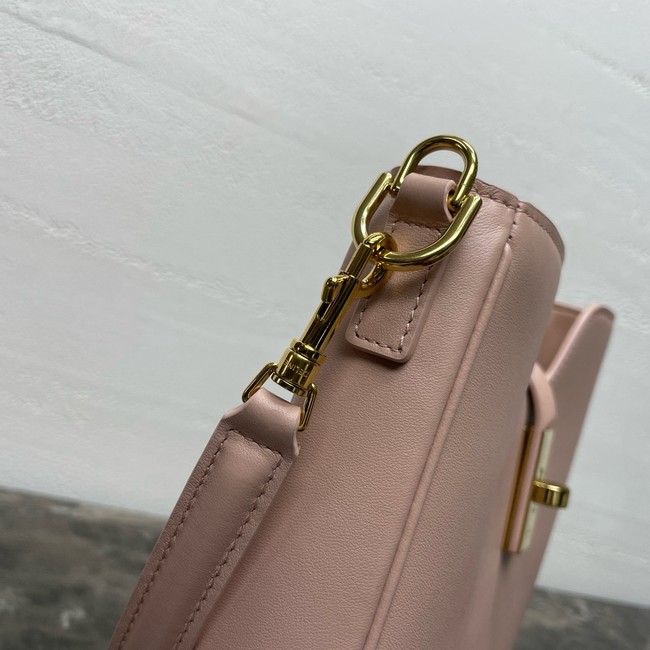 Celine SMALL CAMILLE 16 SOFT BAG IN SMOOTH CALFSKIN 120693 SOFT PEACH