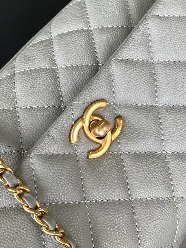 Chanel FLAP BAG WITH TOP HANDLE 92990-10