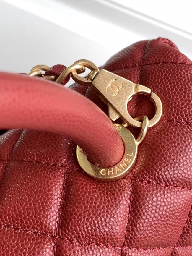 Chanel LARGE FLAP BAG WITH TOP HANDLE 92991-12