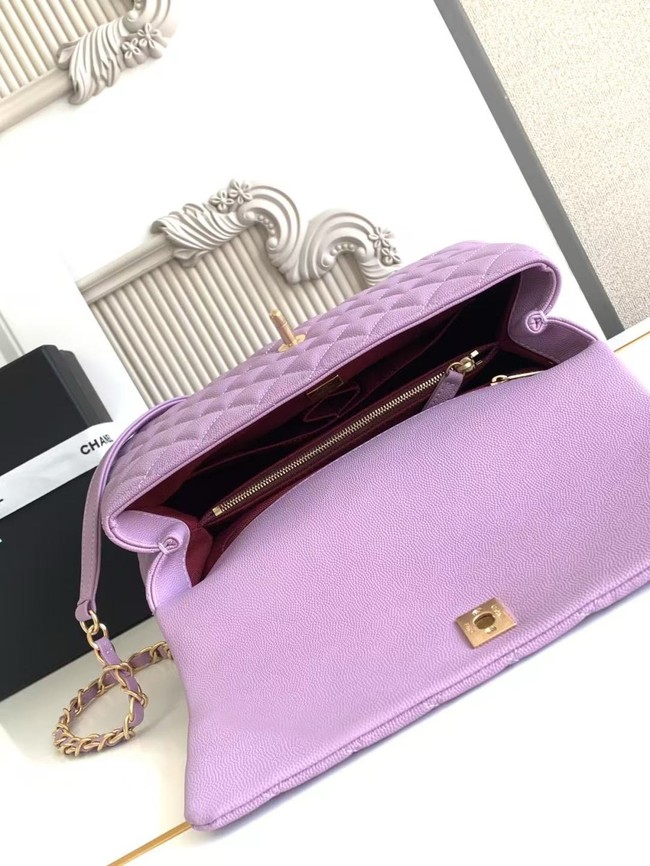 Chanel LARGE FLAP BAG WITH TOP HANDLE 92991-13