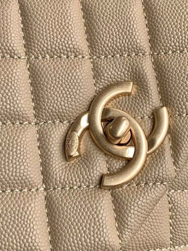 Chanel LARGE FLAP BAG WITH TOP HANDLE 92991-3