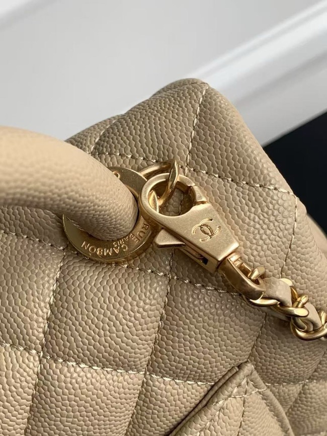 Chanel MINI FLAP BAG WITH TOP HANDLE AS2215-4