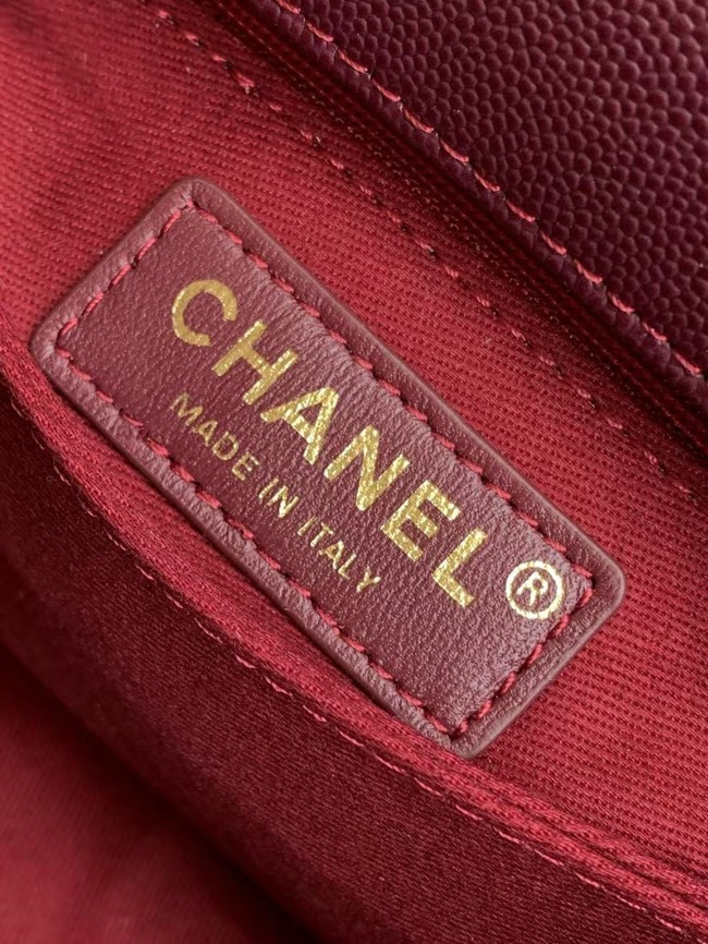 Chanel MINI FLAP BAG WITH TOP HANDLE AS2215-7