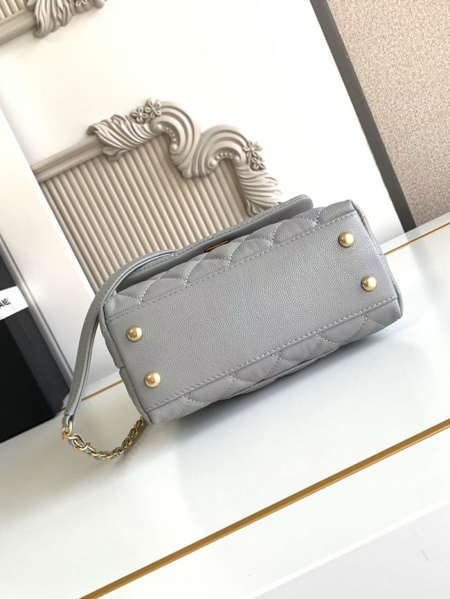 Chanel MINI FLAP BAG WITH TOP HANDLE AS2215-9
