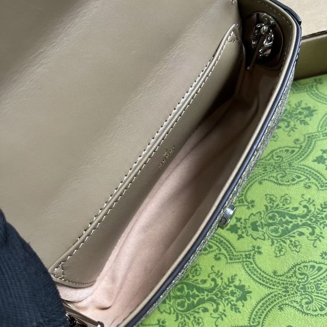 GUCCI OPHIDIA MINI BAG 760194 brown