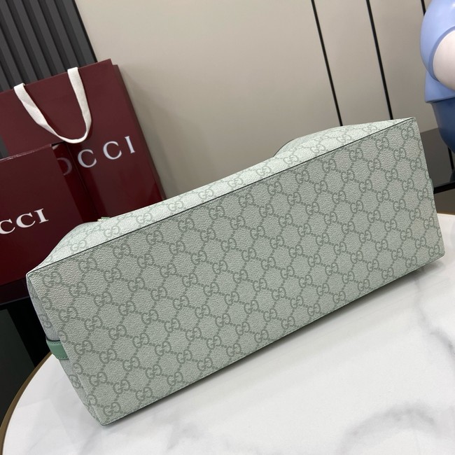 Gucci GG EMBLEM LARGE TOTE BAG 815213 Sage green