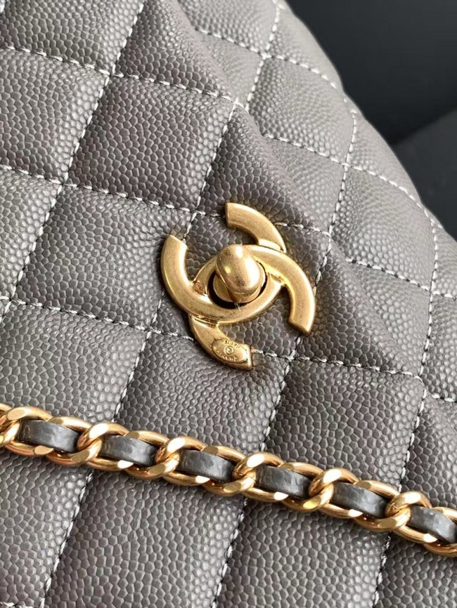 Chanel FLAP BAG WITH TOP HANDLE 92990-15