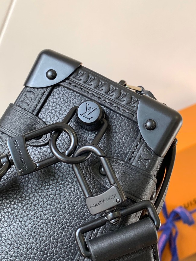 Louis Vuitton Side Trunk MM M25160 black&Black hardware