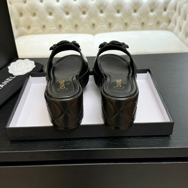 Chanel WOMENS Slippers High heels 7CM 44870-2