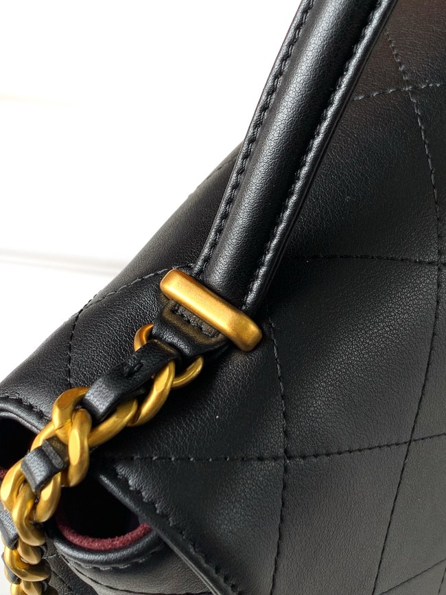 Chanel Medium FLAP BAG WITH TOP HANDLE AS5447 BLACK