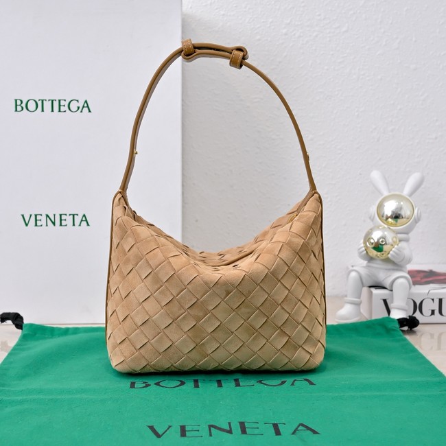 Bottega Veneta Mini Wallace Suede 754443 brown