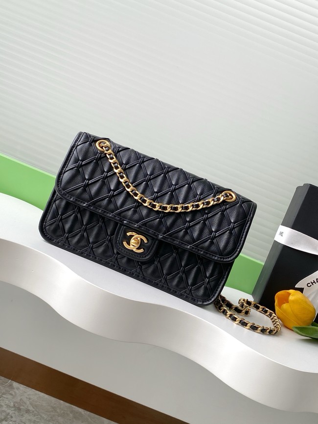 Chanel Mini flap bag AS4795 black