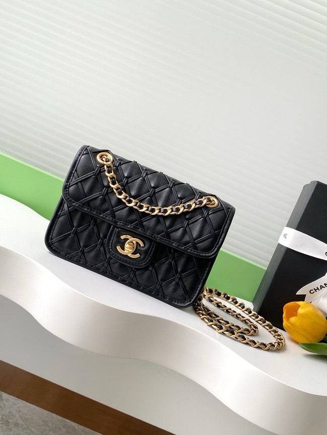 Chanel Mini flap bag AS4797 black