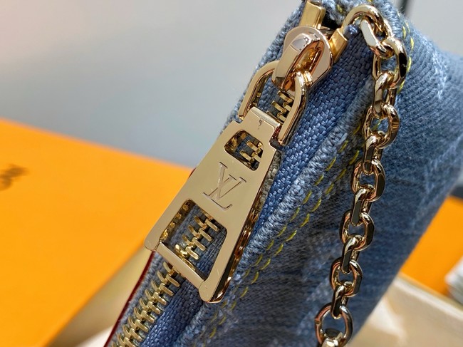 Louis Vuitton Key Pouch M13208 blue