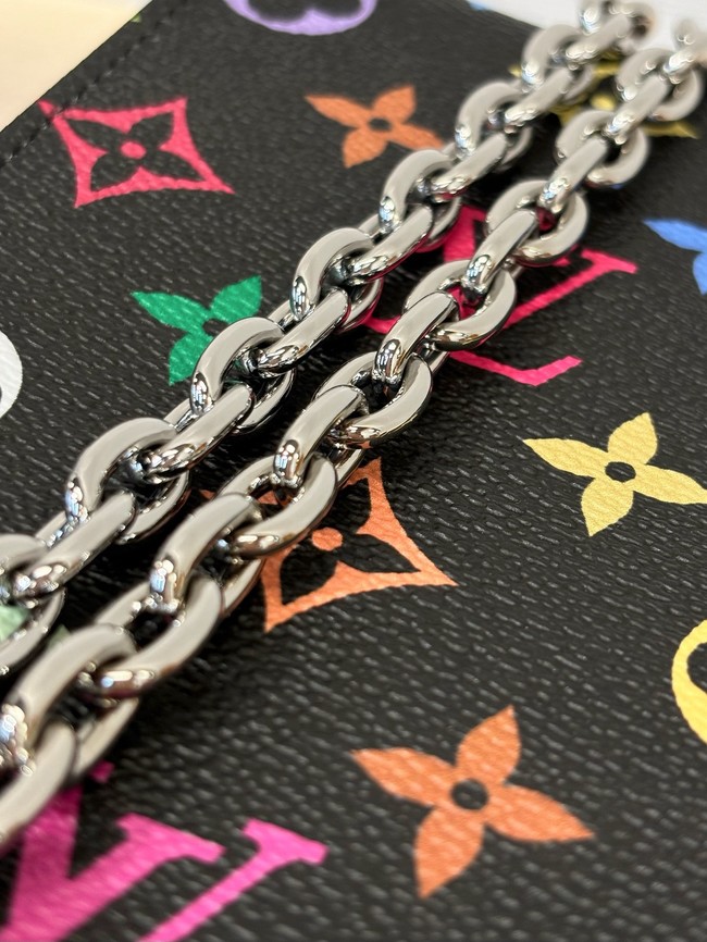 Louis Vuitton Petite Malle Monogram Canvas Bag M13572 black