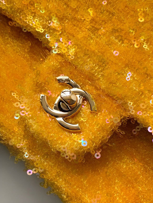 Chanel FLAP BAG AS4561 Yellow