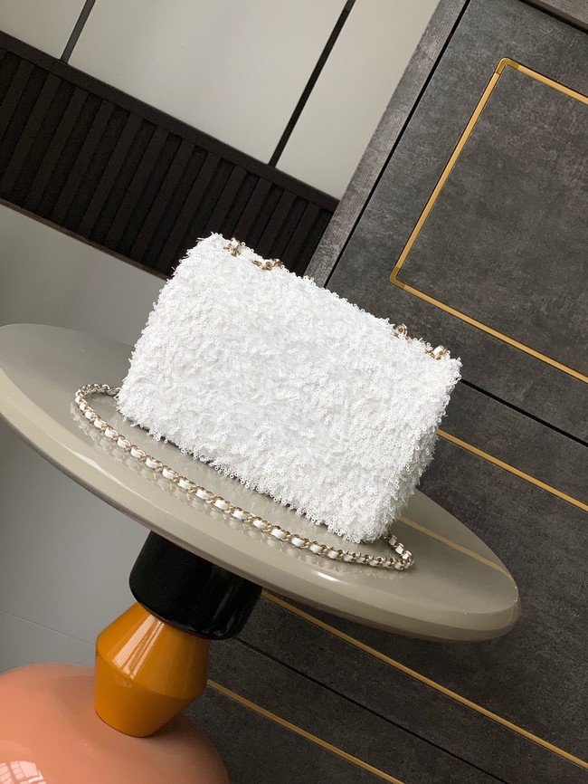 Chanel FLAP BAG AS4561 white