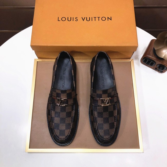 Louis Vuitton Mens leather shoes 44916-1