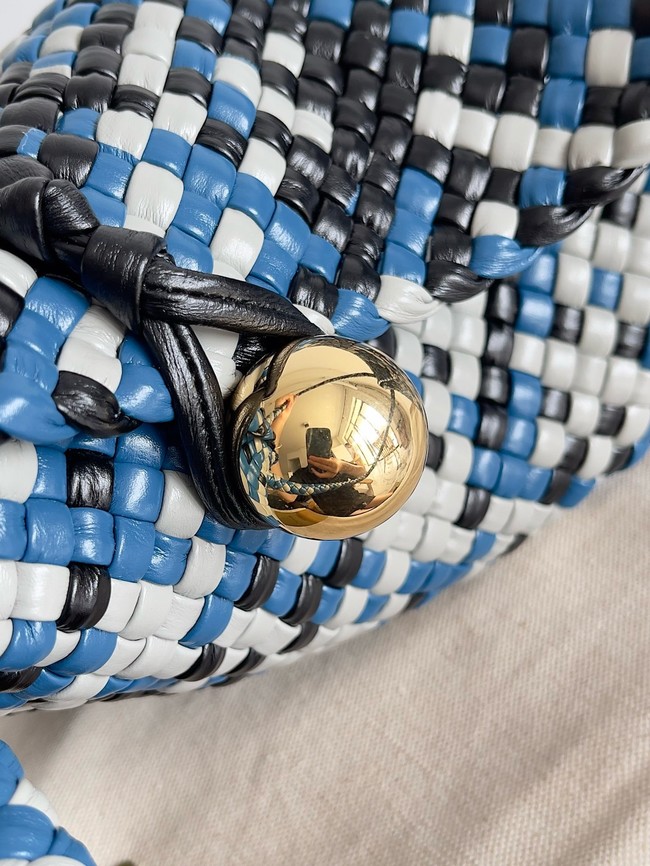 Bottega Veneta Tosca 716974 blue&white