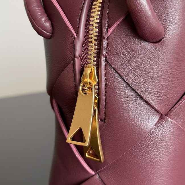 Bottega Veneta Intrecciato Concert Pouch D794258 Cherry