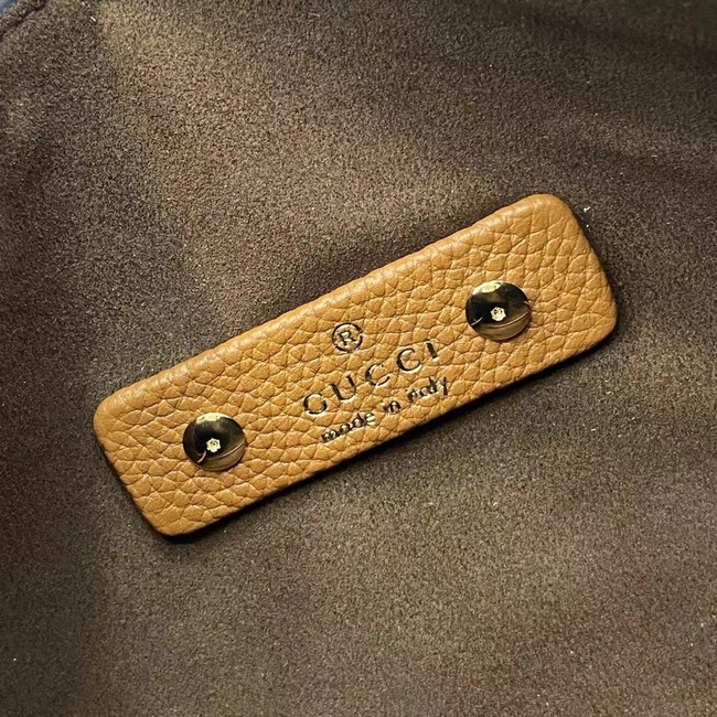 GUCCI SOFTBIT MEDIUM TOP HANDLE BAG 837467 Brown