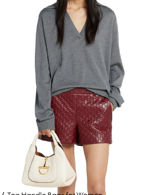 GUCCI SOFTBIT MEDIUM TOP HANDLE BAG 837467 White