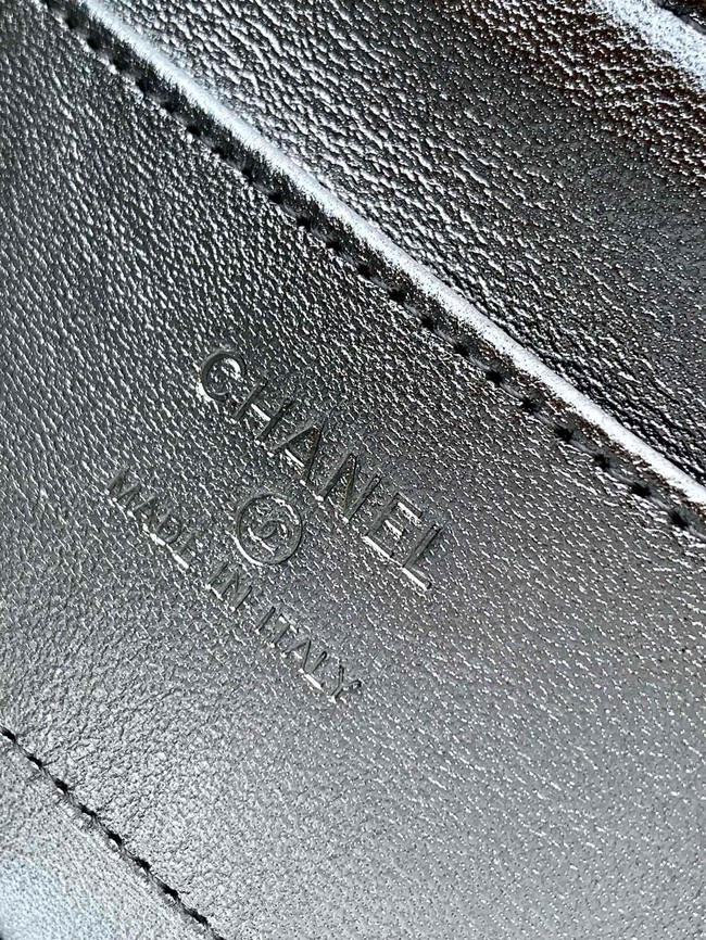 Chanel CLASSIC Original Lambskin 11.12 HANDBAG AS6564 Silver